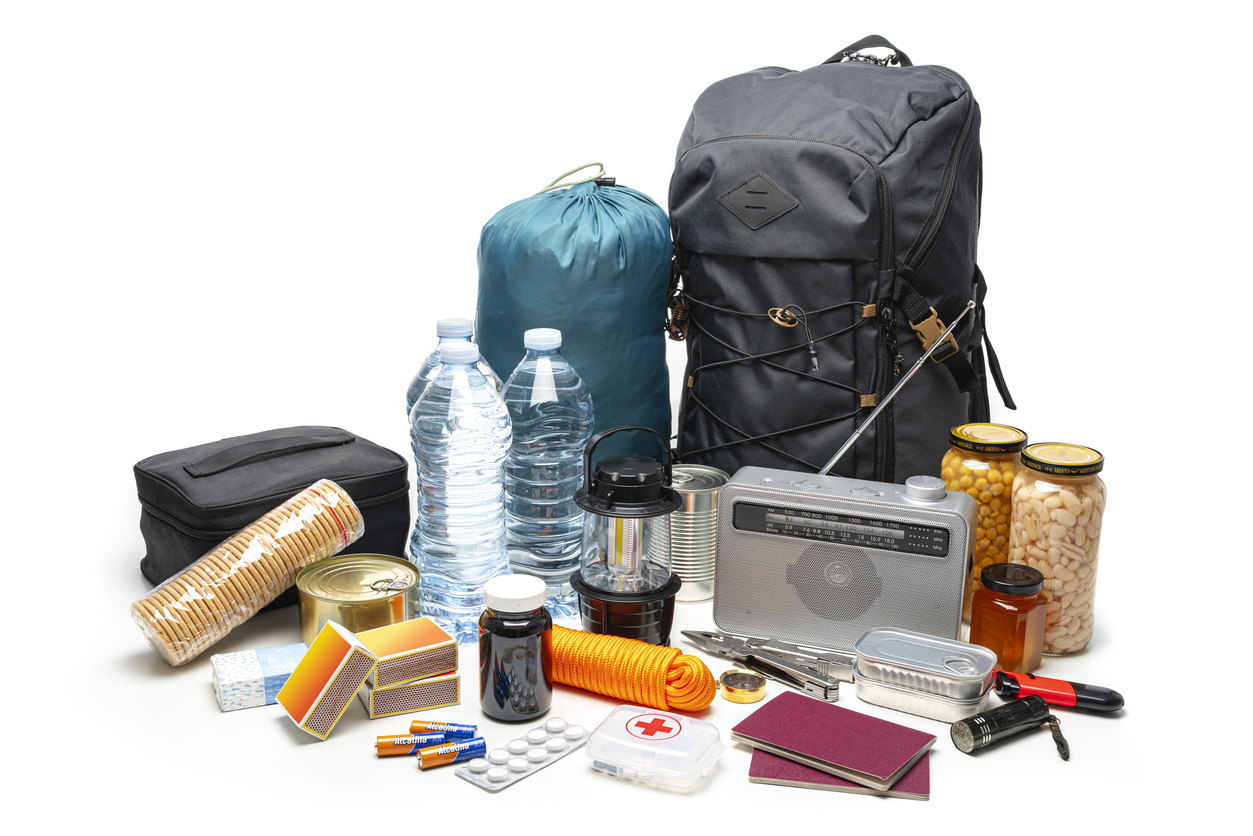 Emergency 72-hour kit supplies